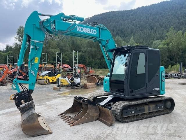 Kobelco SK 75 SR Vikšriniai ekskavatoriai