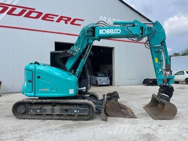 Kobelco SK 75 SR Vikšriniai ekskavatoriai