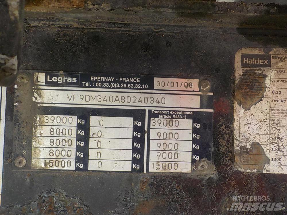Legras PISO MOVIL Kitos puspriekabės