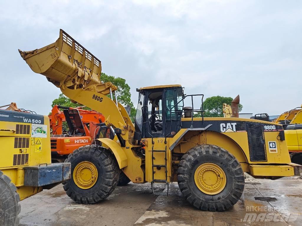 CAT 980 G Naudoti ratiniai krautuvai