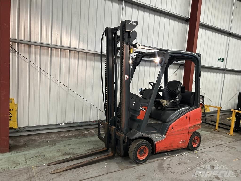 Linde H14T-01 LPG (dujiniai) krautuvai