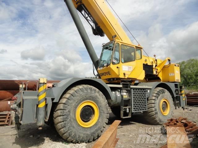 Grove RT 880 E Neapdoroto reljefo kranai