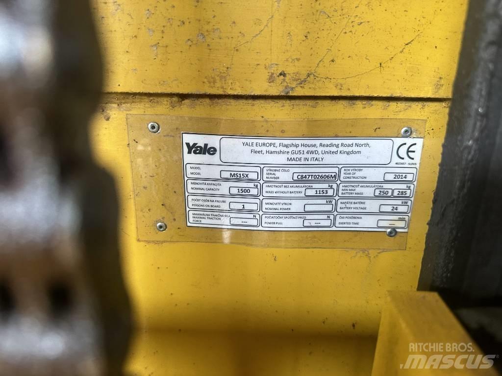 Yale ms15x Rankiniai vėžimėliai