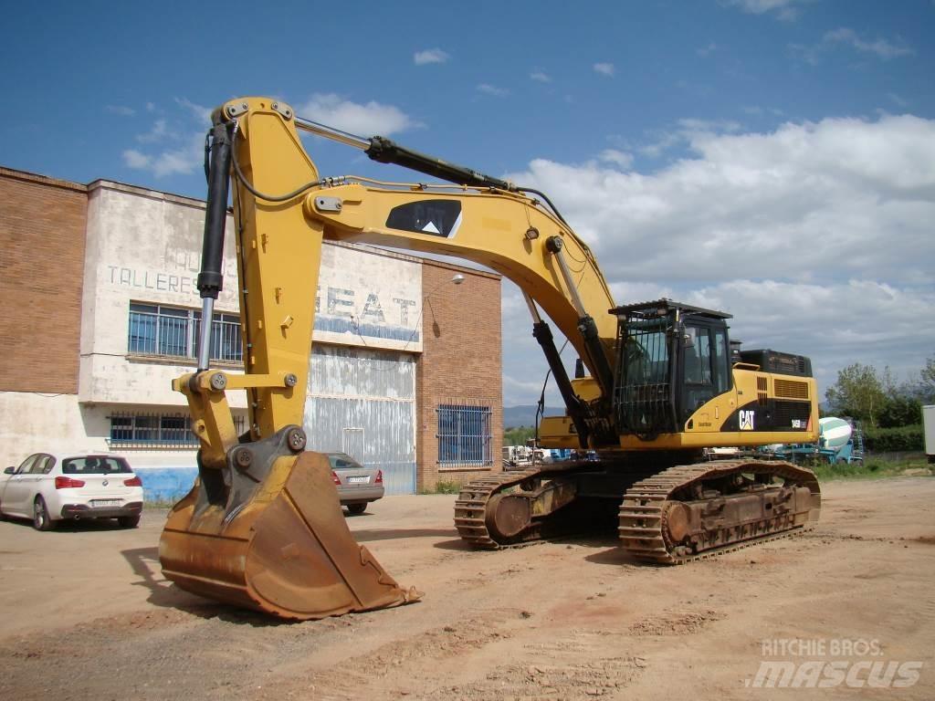 CAT 345 D L ME Vikšriniai ekskavatoriai