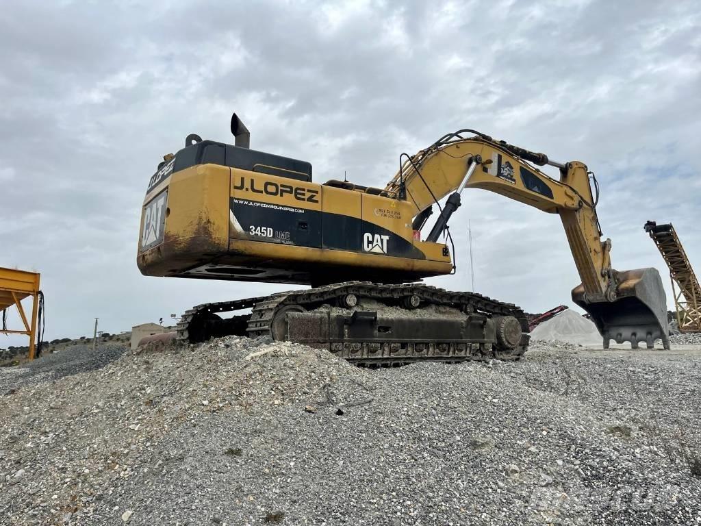 CAT 345 D L ME Vikšriniai ekskavatoriai