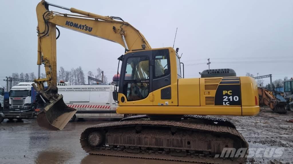 Komatsu PC 210-8 Vikšriniai ekskavatoriai