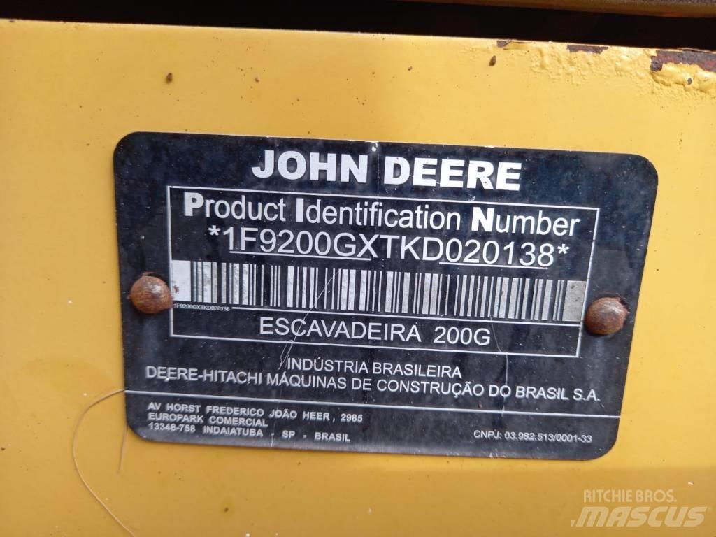 John Deere 200G Vikšriniai ekskavatoriai