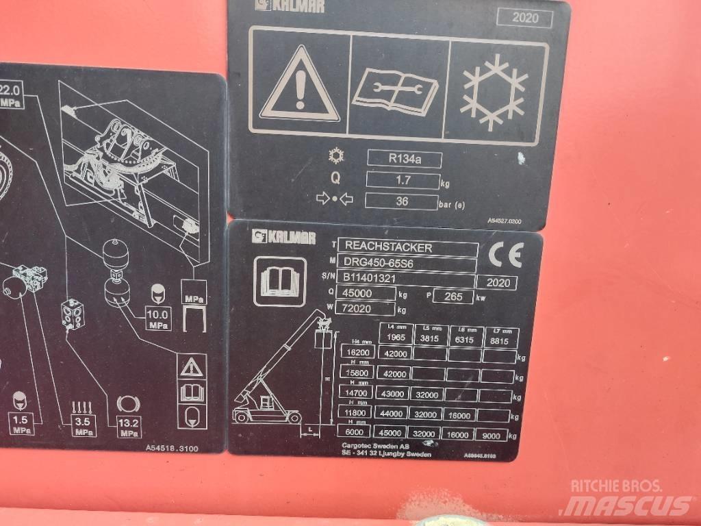 Kalmar DRG450-65S6 Konteinerių krautuvai
