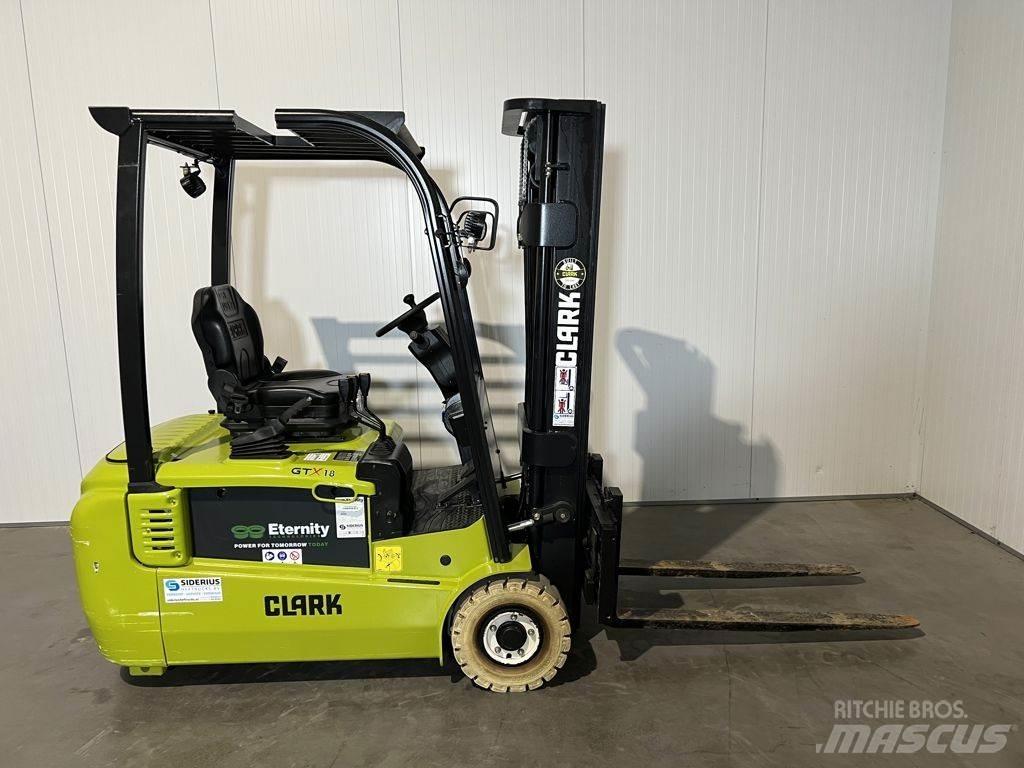 Clark GTX18 Elektriniai šakiniai krautuvai
