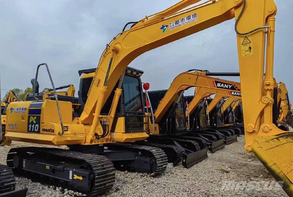 Komatsu PC 110 Vikšriniai ekskavatoriai