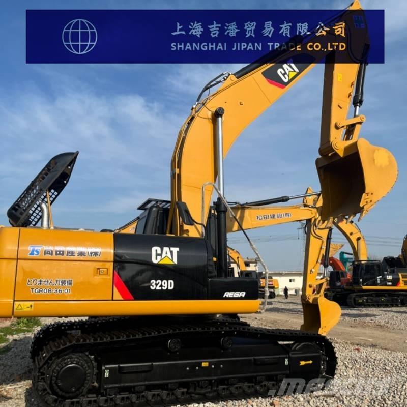 CAT 329 D Vikšriniai ekskavatoriai