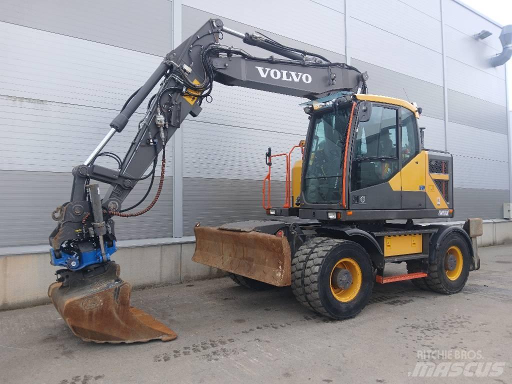 Volvo EWR150E Ratiniai ekskavatoriai