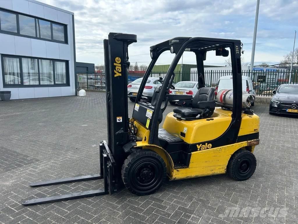 Yale 2.5 Heftruck LPG (dujiniai) krautuvai