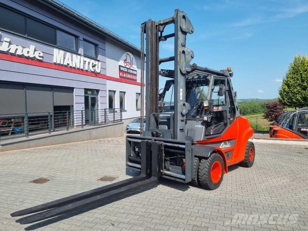 Linde H80T-01/900 LPG (dujiniai) krautuvai