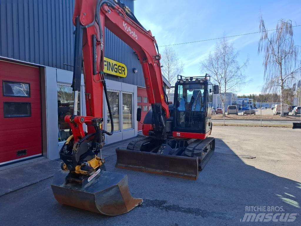 Kubota KX 080-4 Vidutinės galios ekskavatoriai 7-12 t
