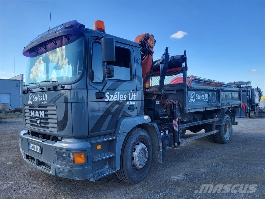 MAN ME 18.250 + HR Savivarčių priekabų vilkikai