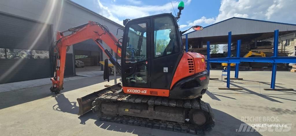 Kubota KX 808-4 A2 Vidutinės galios ekskavatoriai 7-12 t