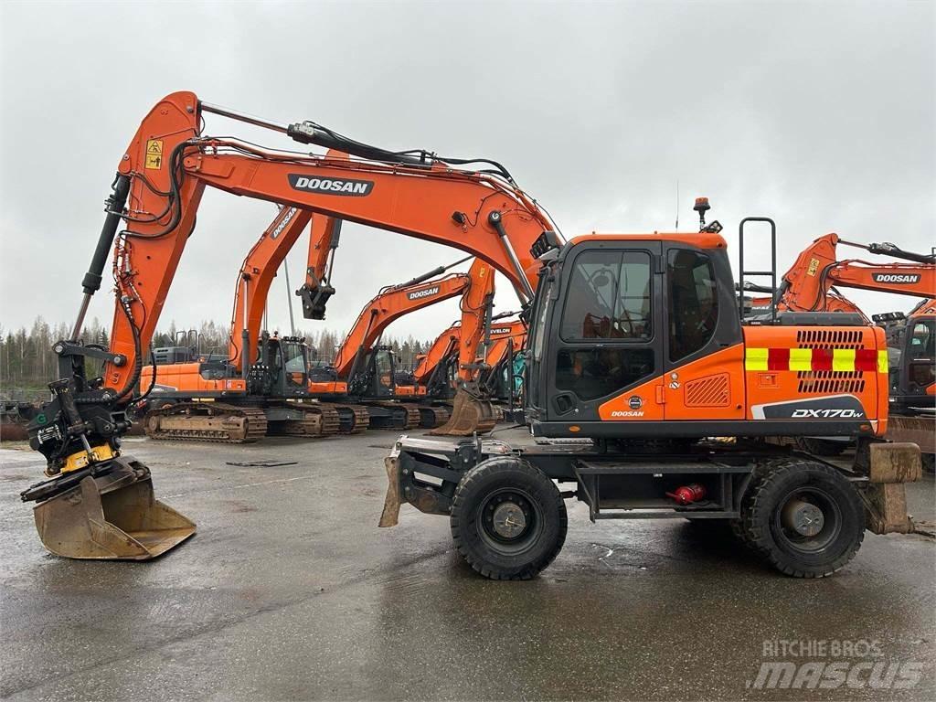 Doosan DX170W-5 Vikšriniai ekskavatoriai