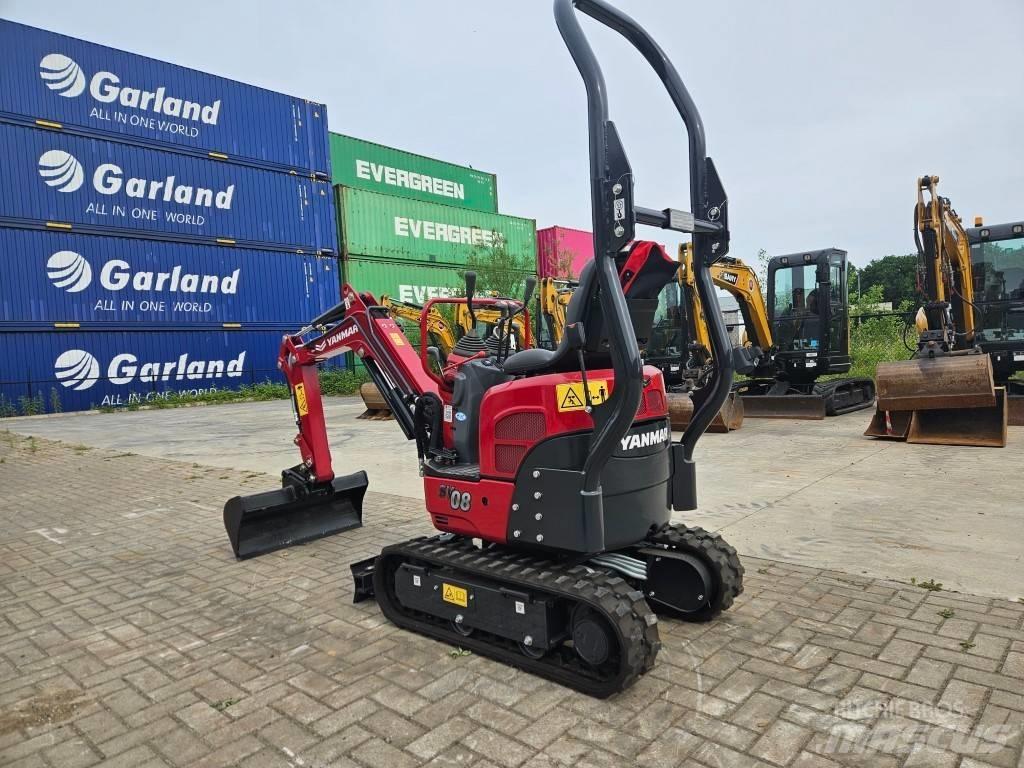 Yanmar SV08-1C Mini ekskavatoriai < 7 t