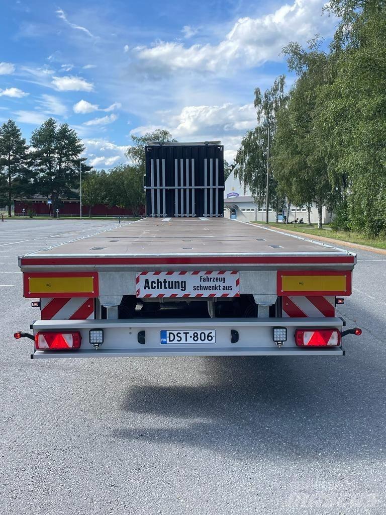 Hangler SDS-H 390 Bortinių sunkvežimių priekabos su nuleidžiamais bortais