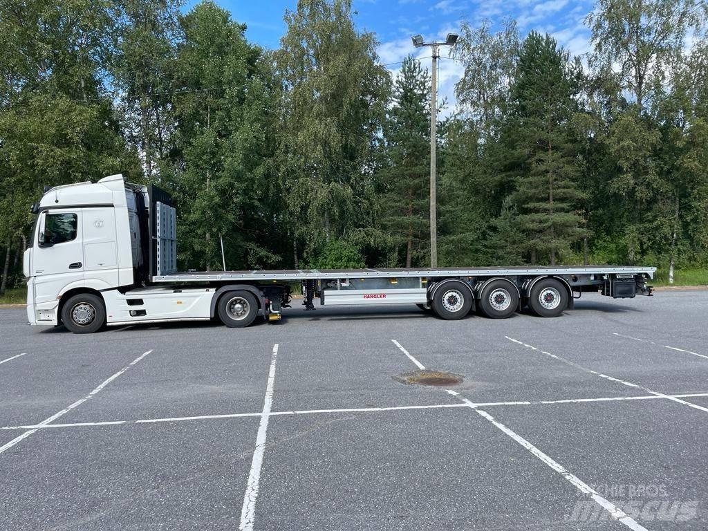 Hangler SDS-H 390 Bortinių sunkvežimių priekabos su nuleidžiamais bortais