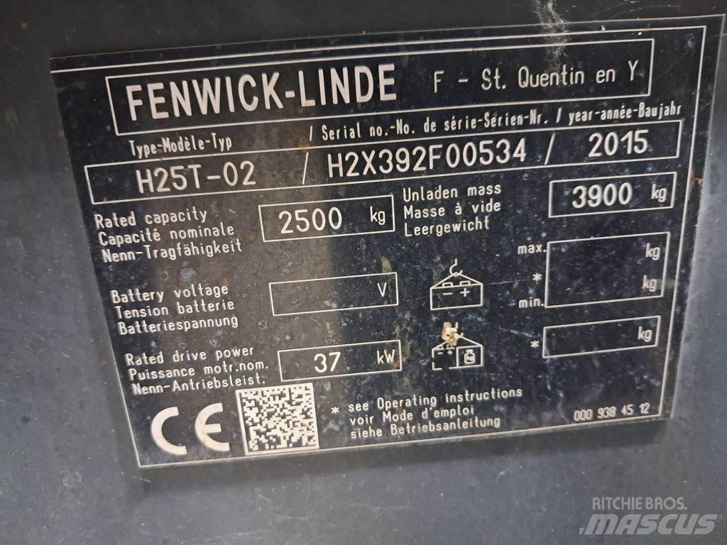 Linde H25T Šakiniai krautuvai - Kita