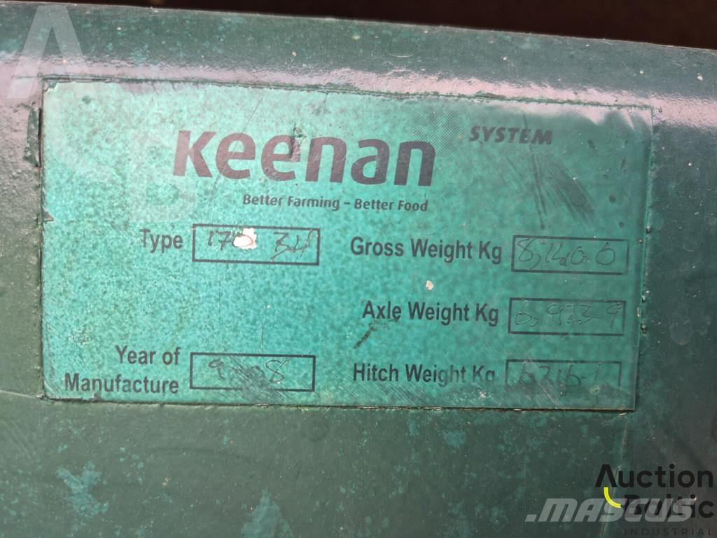 Keenan 170 BH Pašarų maišytuvai-dalytuvai