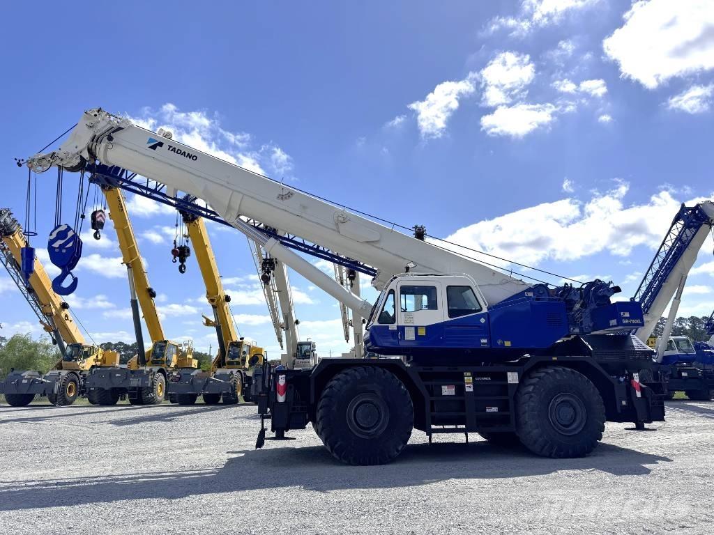 Tadano GR 750 XL Neapdoroto reljefo kranai