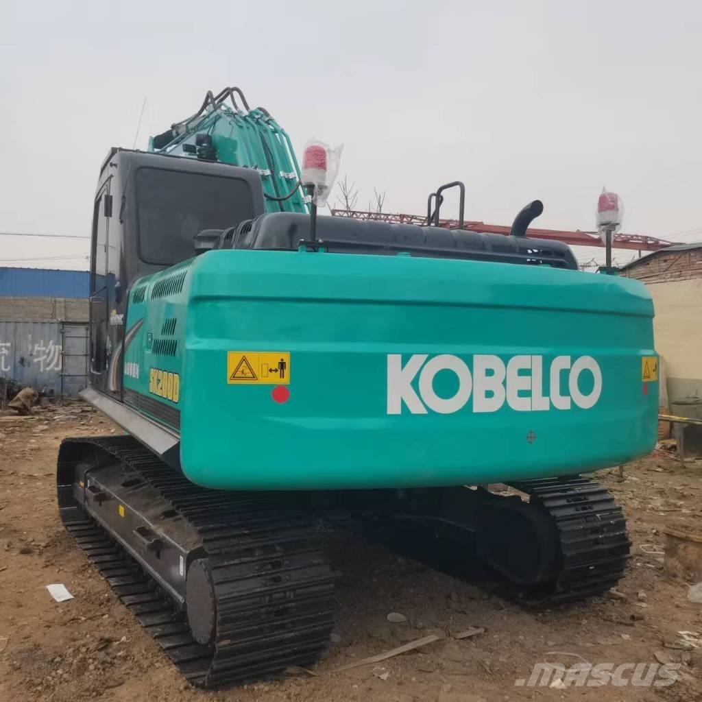 Kobelco SK 200 D Vikšriniai ekskavatoriai