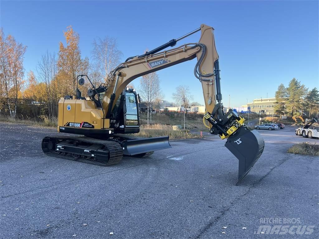 Sany SY155U Vikšriniai ekskavatoriai