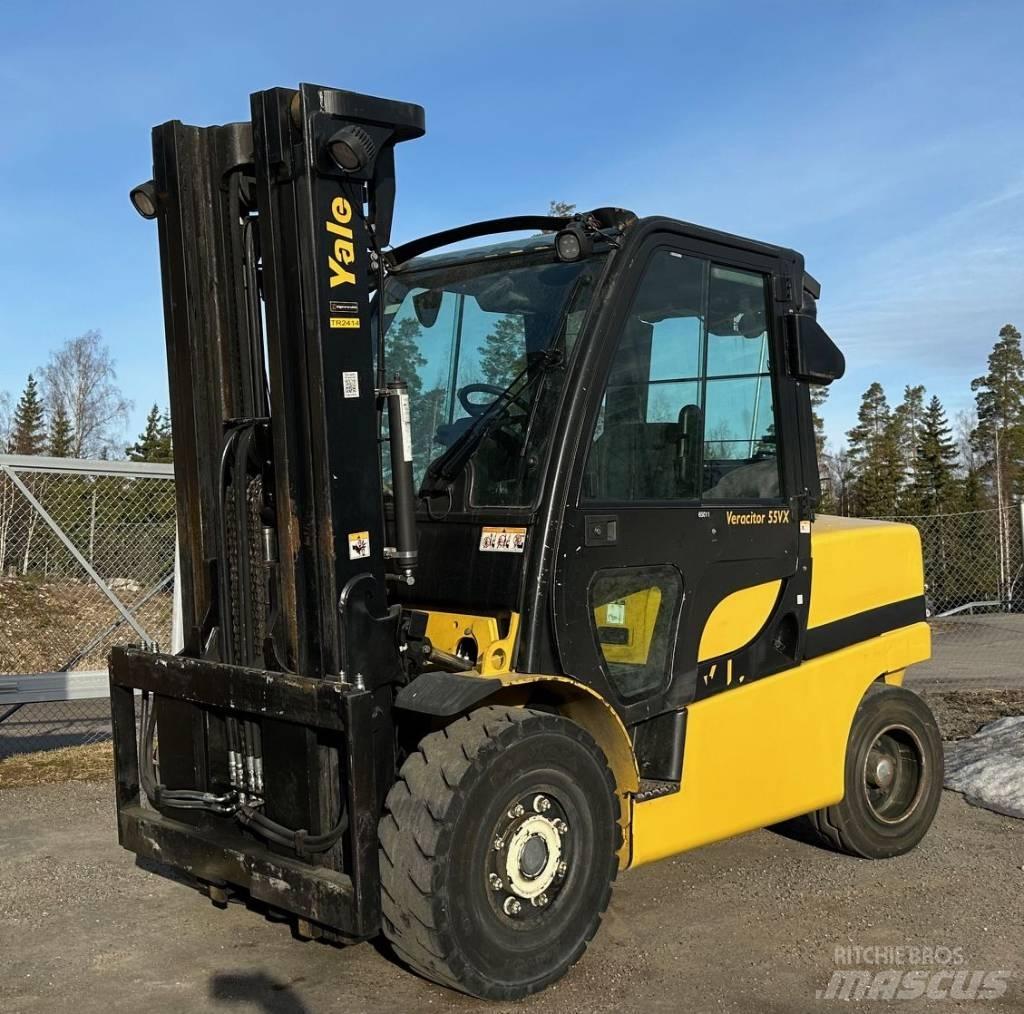 Yale GDP 55 VX Dyzeliniai krautuvai