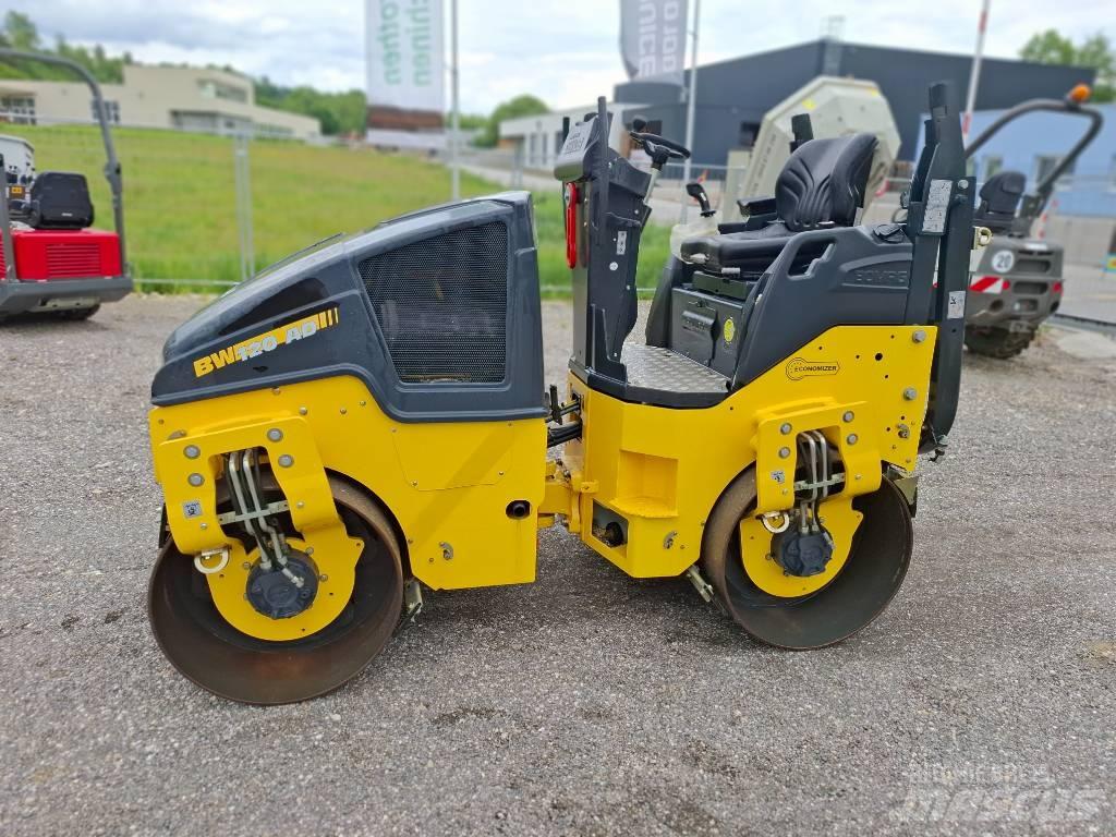 Bomag BW 120 AD-5 Porinių būgnų volai