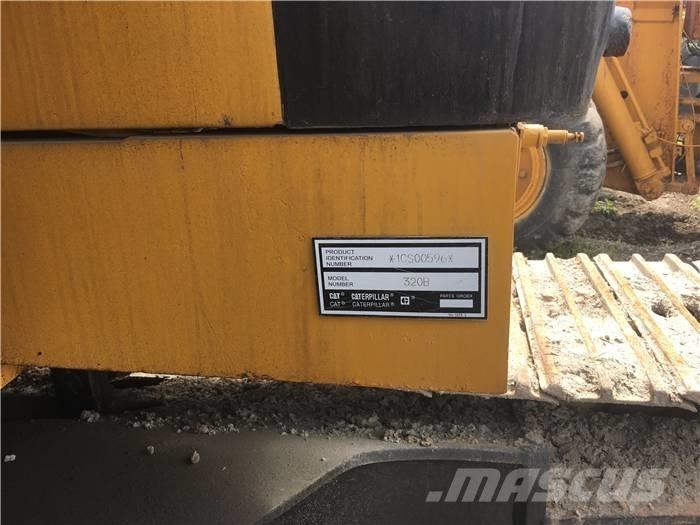 CAT 320 B Vikšriniai ekskavatoriai