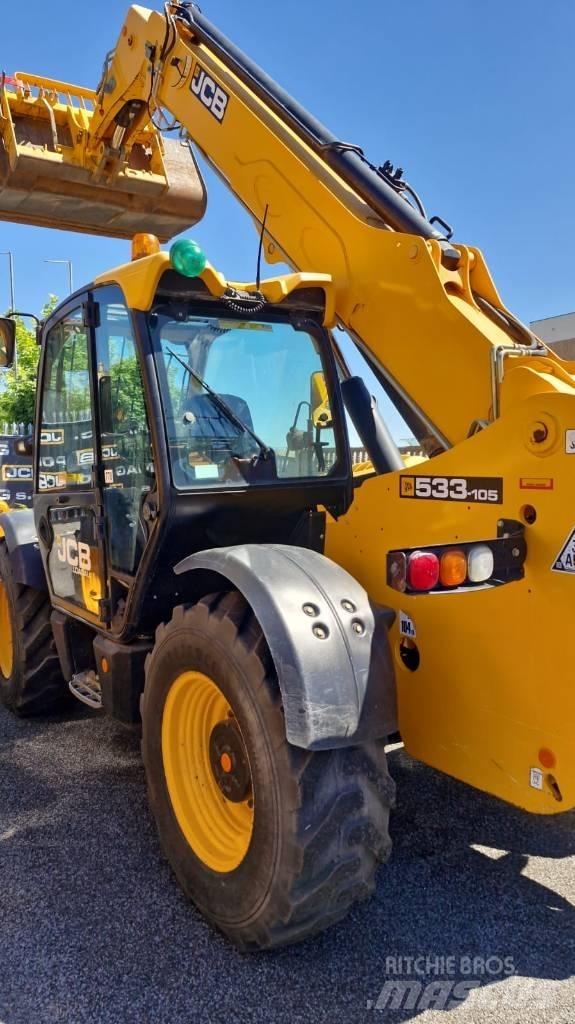 JCB 533-105 Teleskopiniai krautuvai