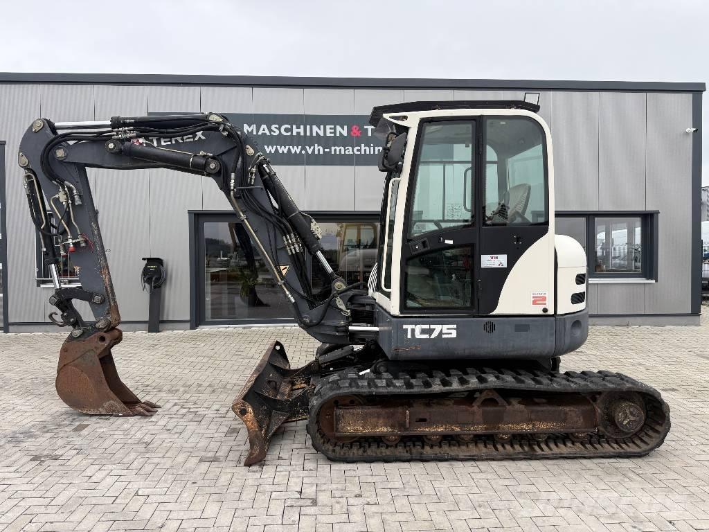 Terex TC 75 Vidutinės galios ekskavatoriai 7-12 t