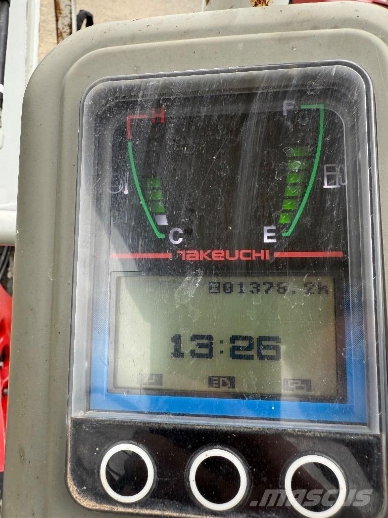 Takeuchi TB 216 Mini ekskavatoriai < 7 t