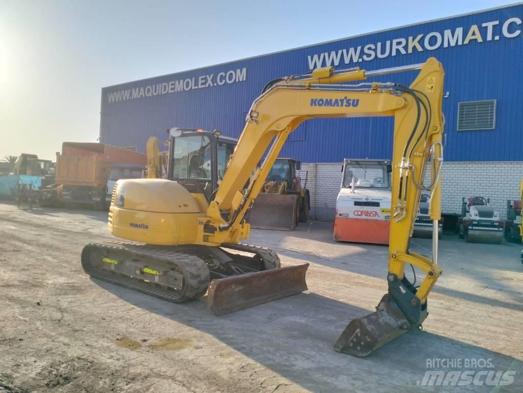 Komatsu PC 80 MR-5EO Vidutinės galios ekskavatoriai 7-12 t