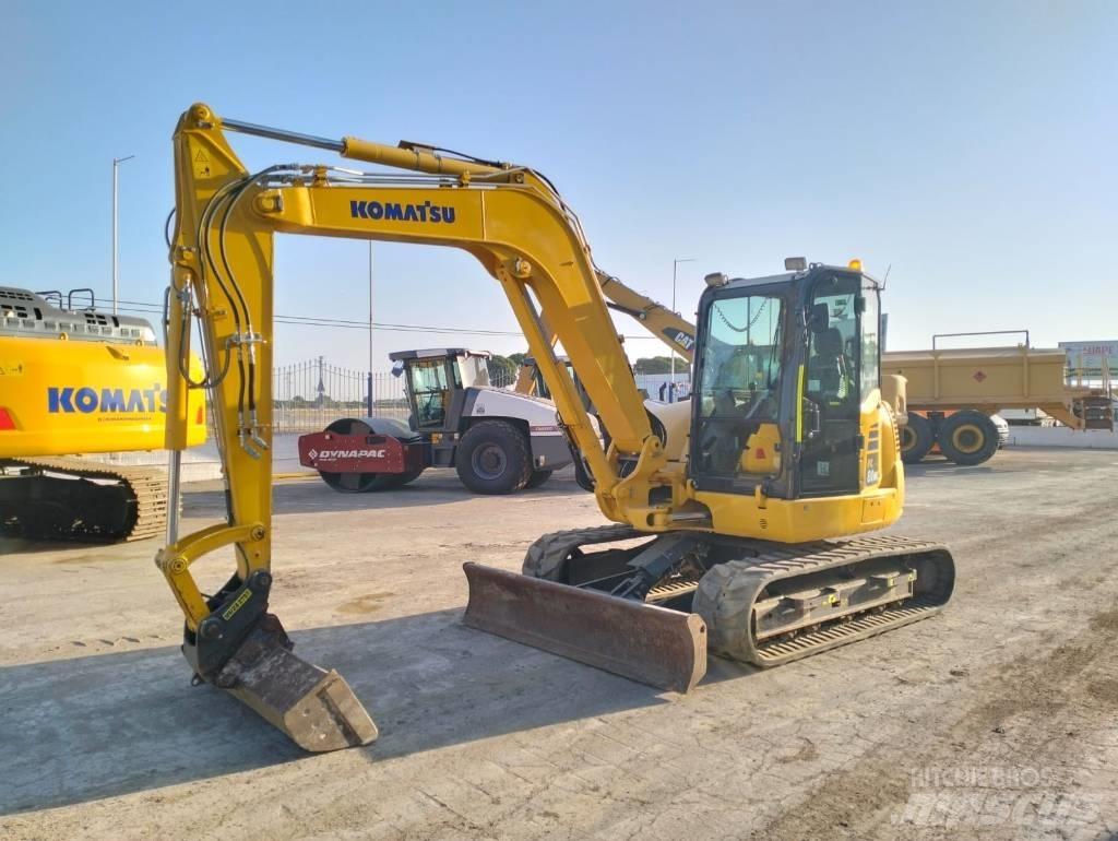 Komatsu PC 80 MR-5EO Vidutinės galios ekskavatoriai 7-12 t