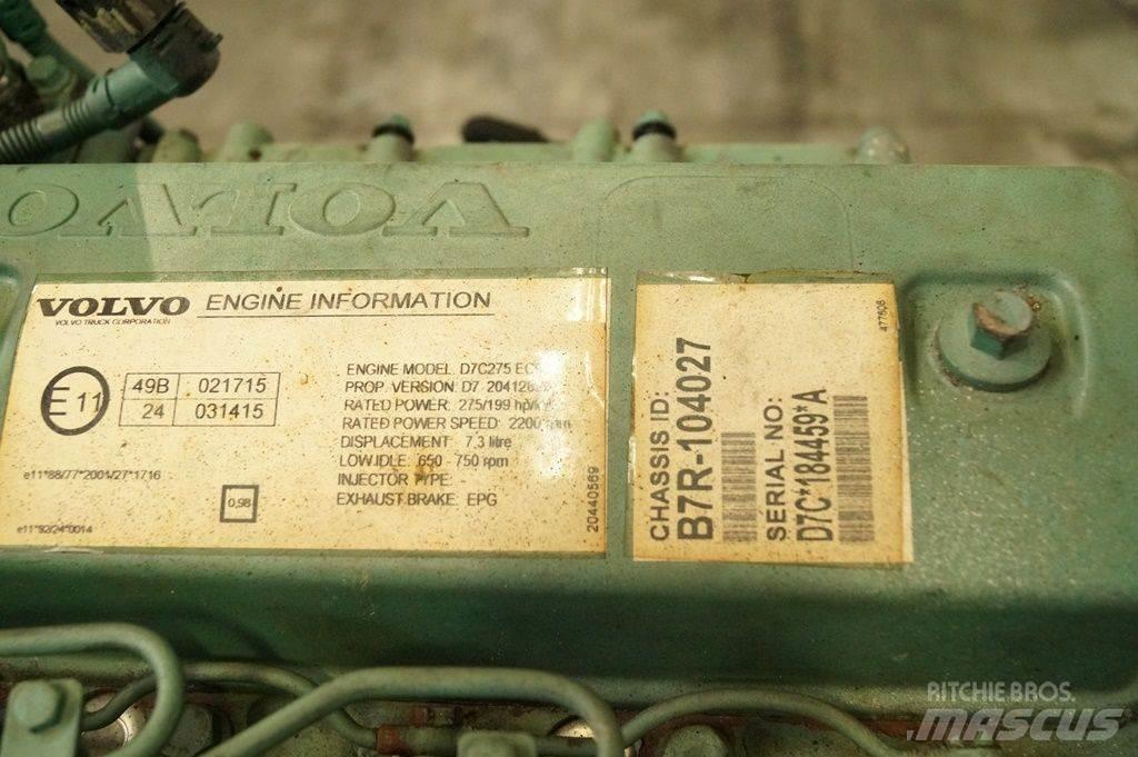 Volvo D7C USED Varikliai