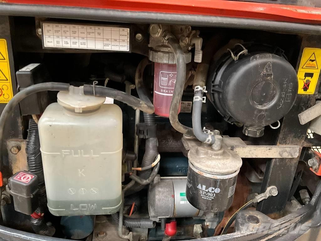 Kubota U 17-3 A Mini ekskavatoriai < 7 t