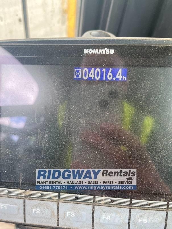 Komatsu PW 160 Ratiniai ekskavatoriai