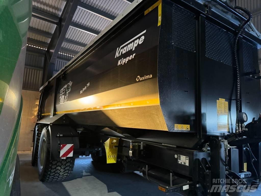 Krampe Big Body 790 Grūdų vežimėliai