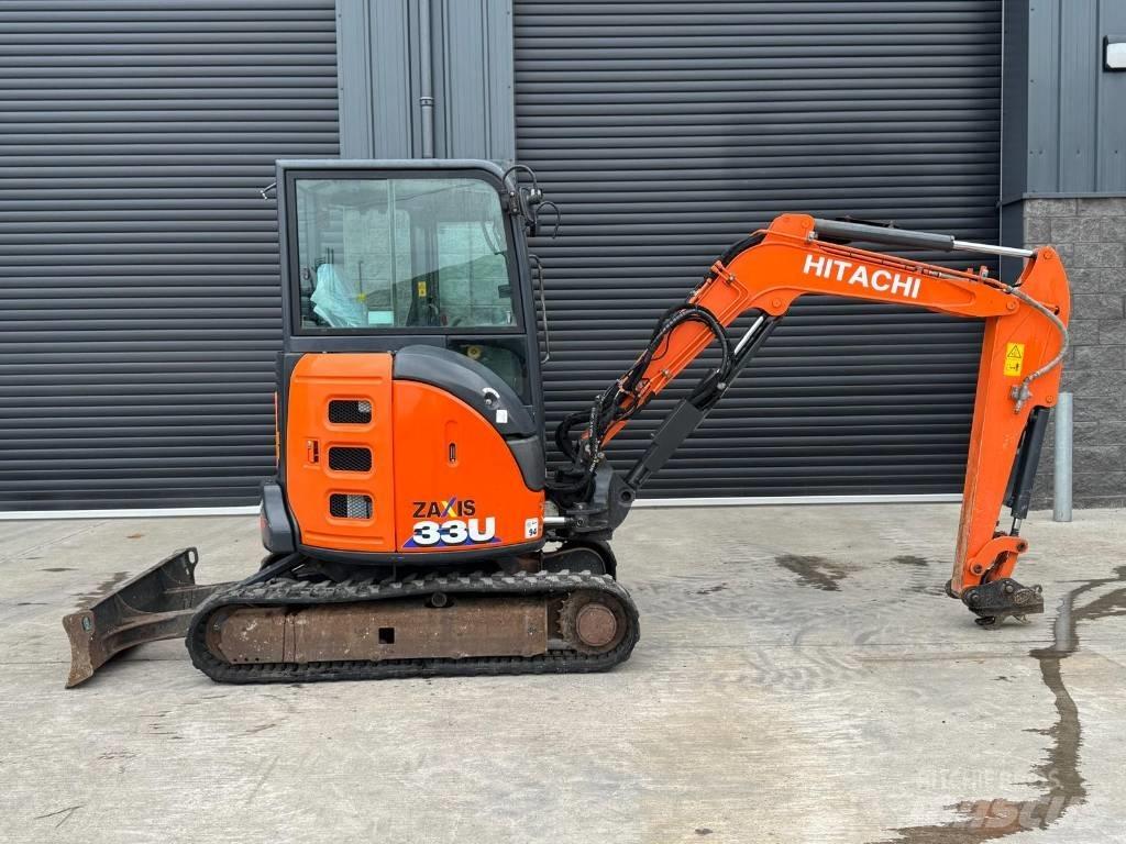 Hitachi ZX 33 U-5 A Mini ekskavatoriai < 7 t
