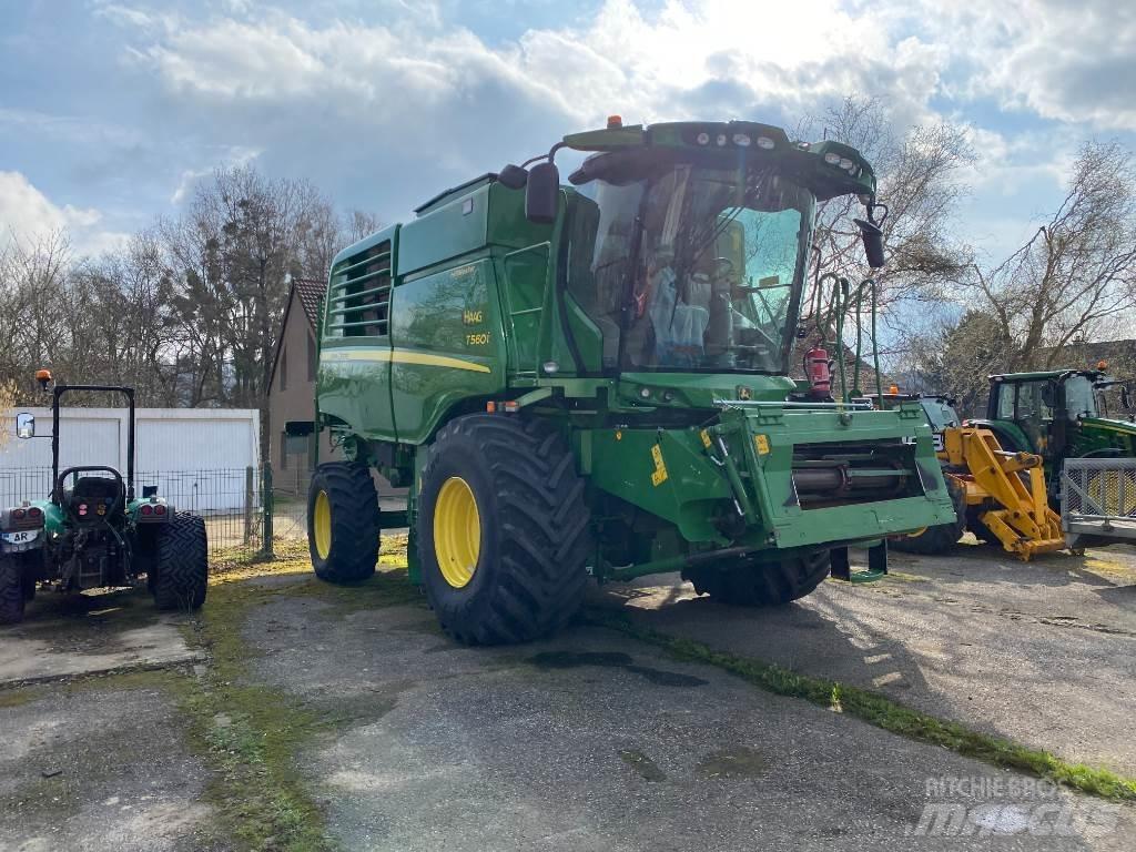 John Deere T560 HM Derliaus nuėmimo kombainai