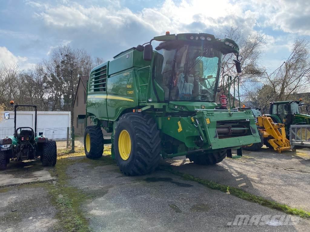 John Deere T560 HM Derliaus nuėmimo kombainai