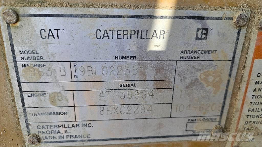 CAT 963 B Vikšriniai krautuvai