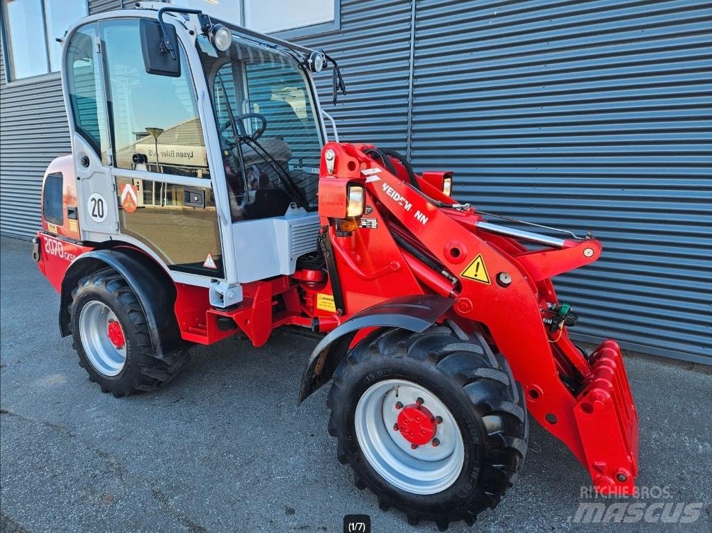 Weidemann 2070LP Mini krautuvai