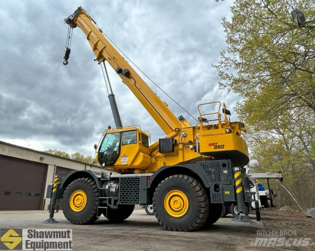 Grove GRT880 Neapdoroto reljefo kranai