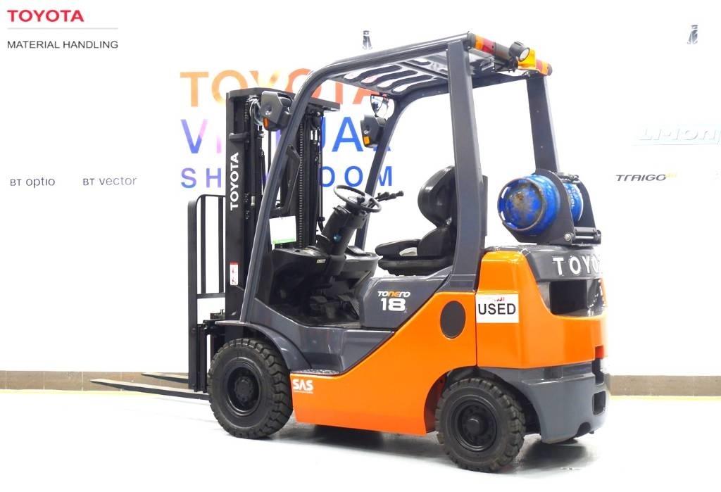 Toyota 02-8FGF18 LPG (dujiniai) krautuvai