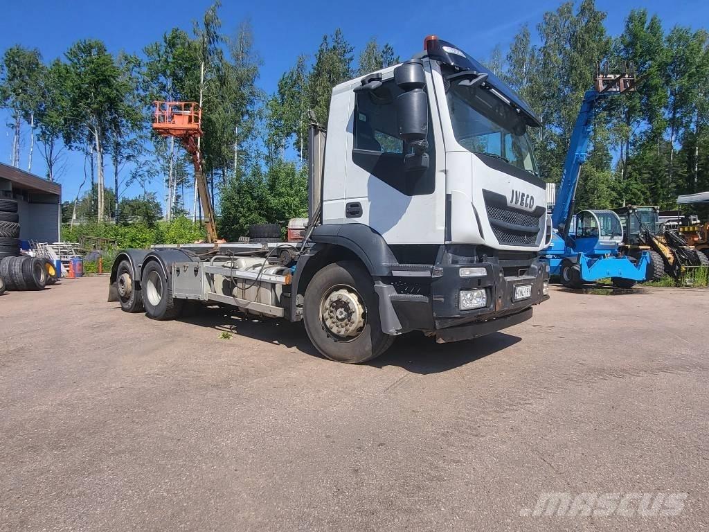 Iveco Stralis-360 Platforminiai/Gerviniai sunkvežimiai